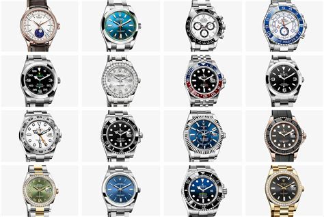 rolex watch lineup|Rolex watches collection.